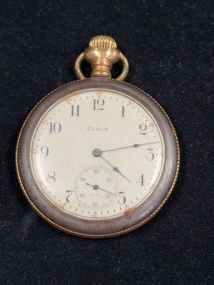 Elgin Natl Watch Co 15 jewel pocket watch image