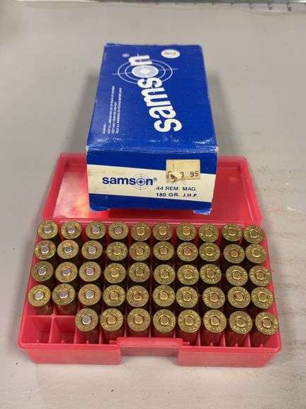 100 rounds assorted 44 mag, reloads image