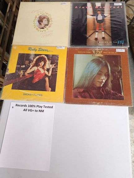 Record albums as shown (32 count) vinyl records image