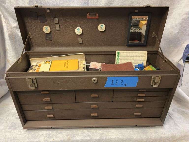 Kennedy 8 Draw top cabinet image