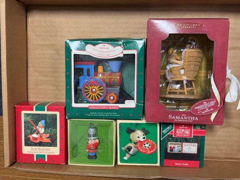 Hallmark ornaments as shown image