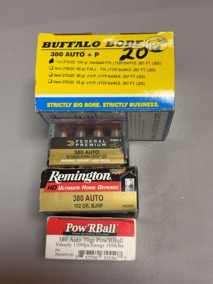 85 rounds assorted 380 Auto image