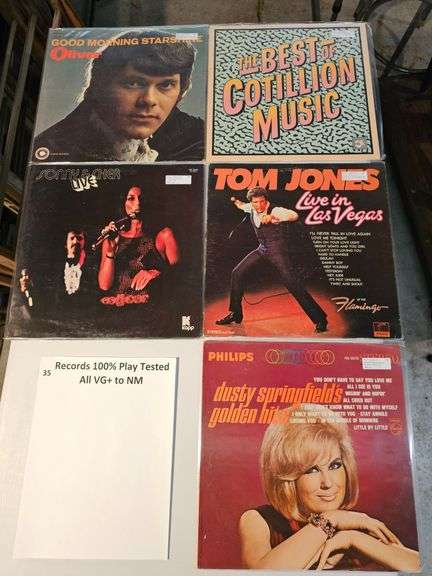 Record albums as shown (35 count) vinyl records image