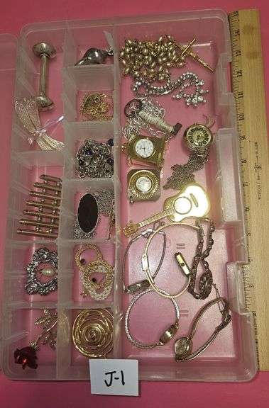 Jewelry tray lots tagged J1 & J7 image