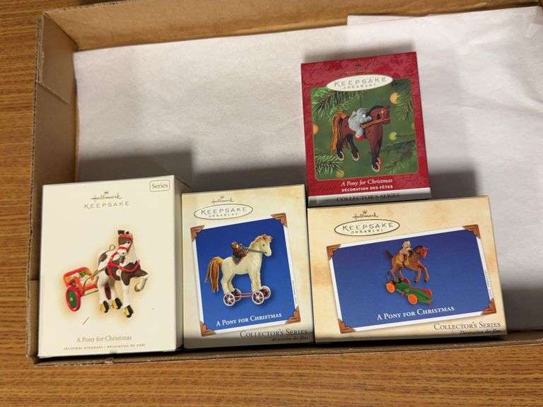Hallmark ornaments as shown image