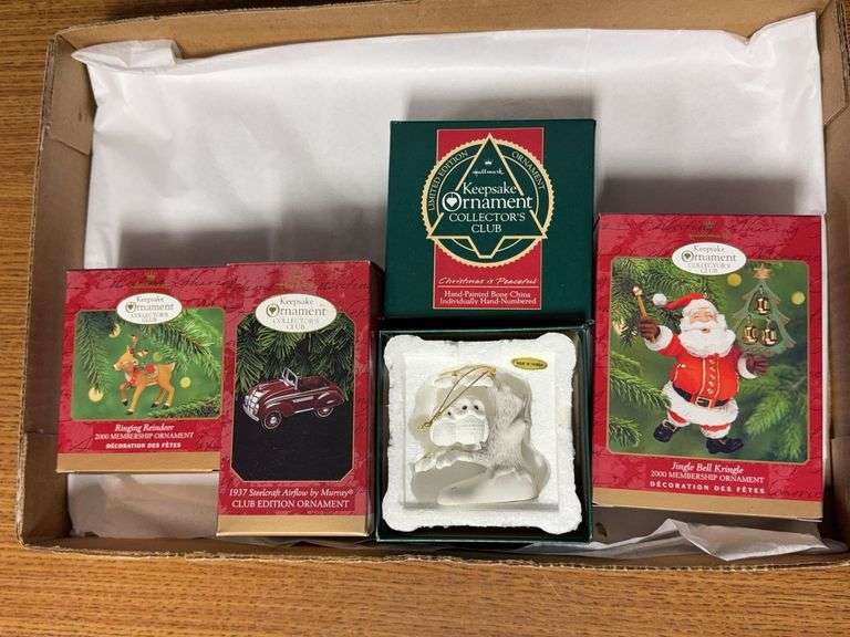 Hallmark ornaments as shown image