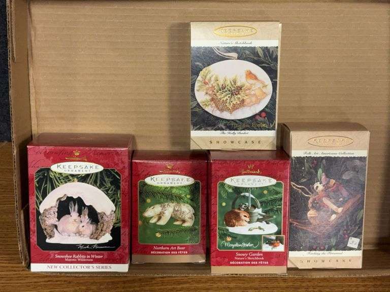 Hallmark ornaments as shown image