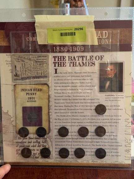 Indian head cents image