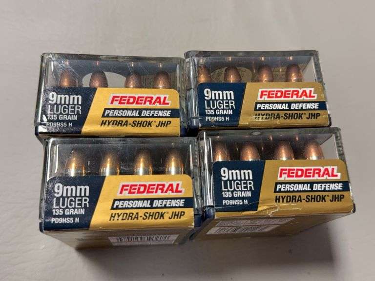 80 rounds Federal 9mm image