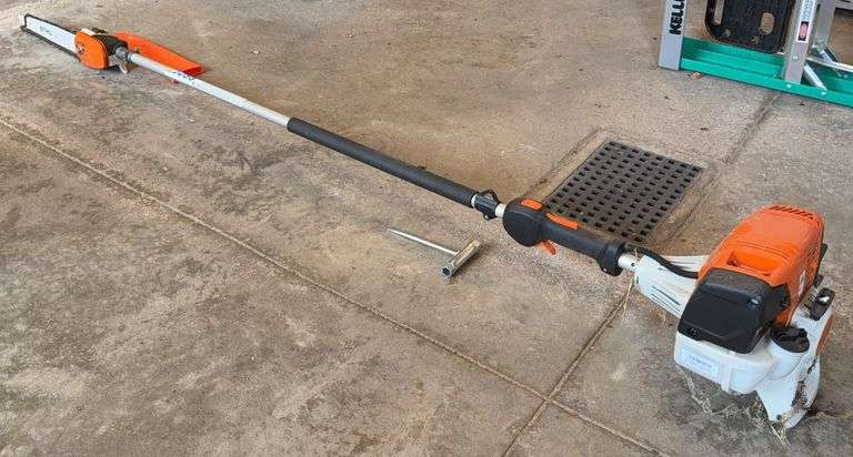 Stihl HT132 gas powered pole saw image