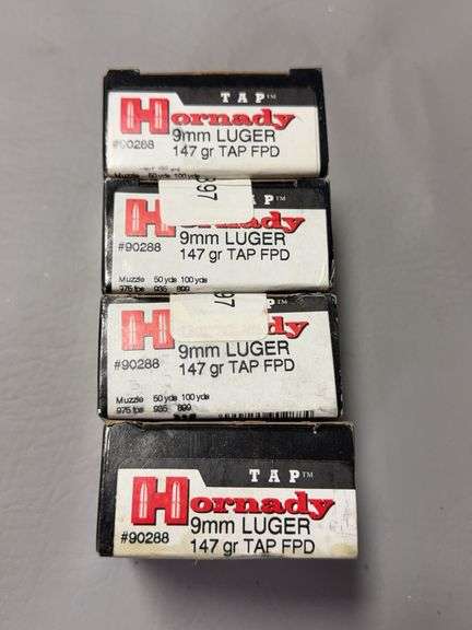125 rounds Hornady 9mm image