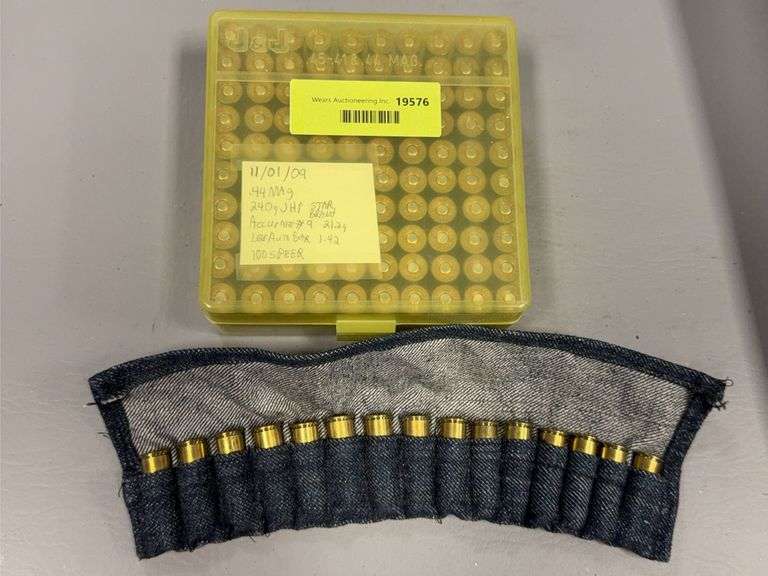 100 rounds assorted 44 mag, reloads image