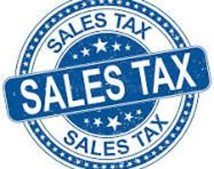 SALES TAX, there is sales tax on this auction of 7.0% and will be charged on your invoice. image