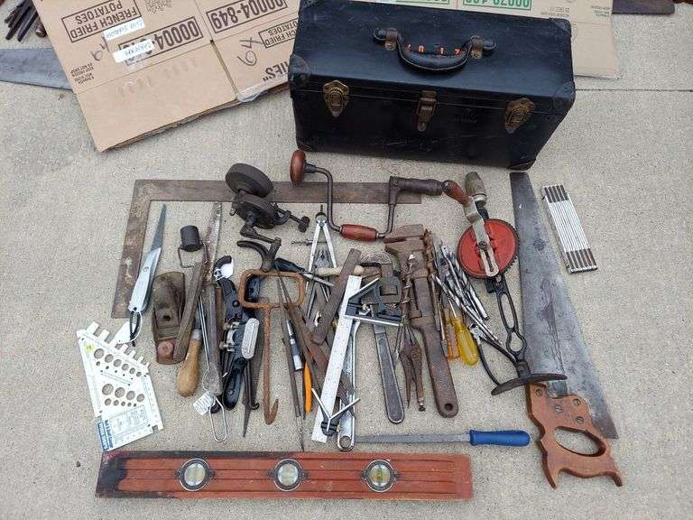 Mixed Hand Tools & Toolbox image
