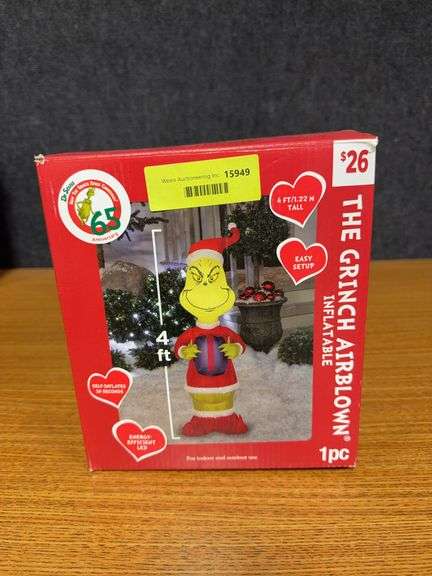 4’ inflatable Grinch image