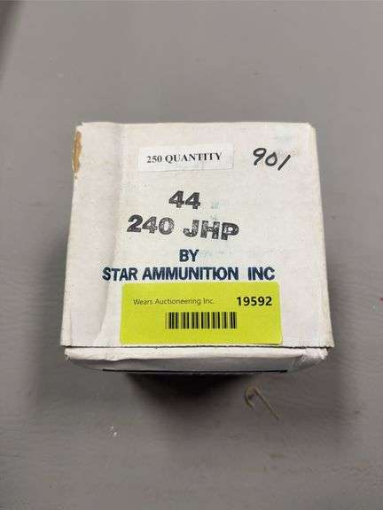 250 44 caliber 240JHP bullets image
