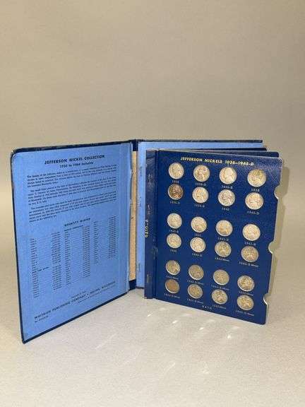 Jefferson nickels 1938-1964 89 coins image