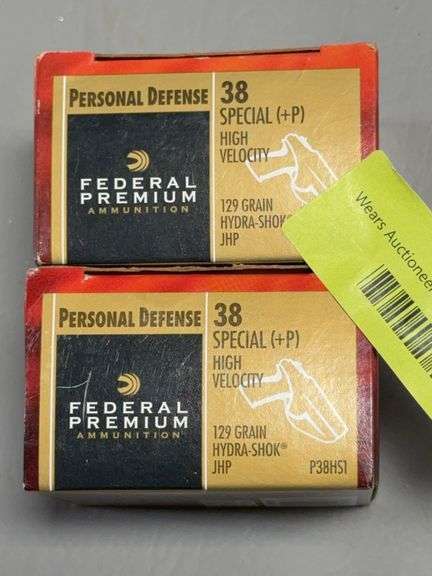 40 rounds Federal Premium 38 Special image