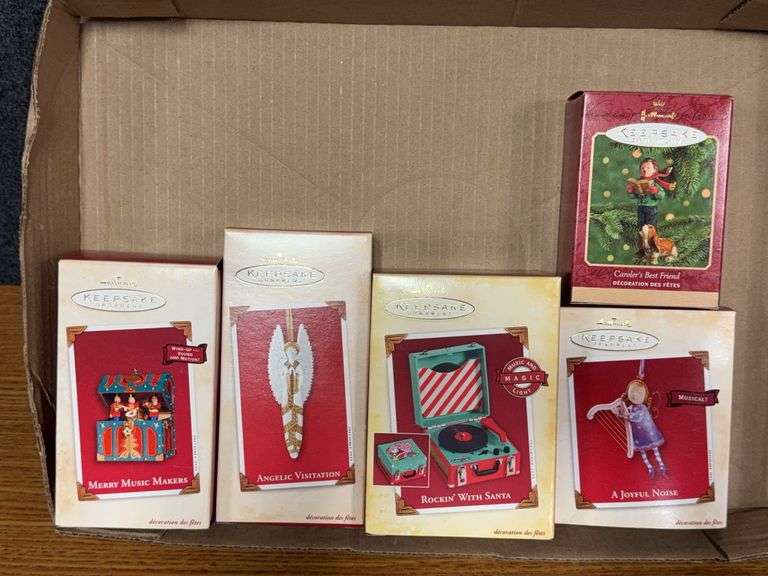 Hallmark ornaments as shown image