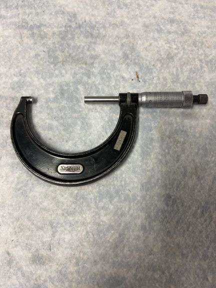 Starrett 2 to 3-in micrometer 436 series. image