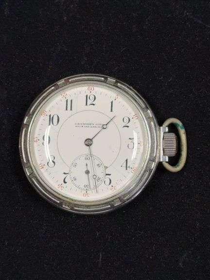Illinois Watch Co 17 jewel pocket watch image