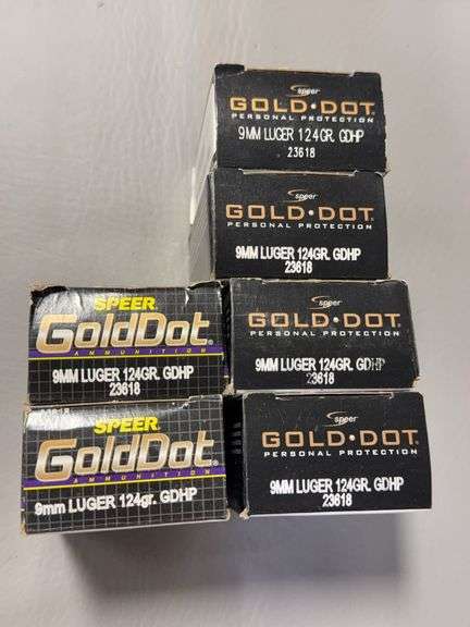 120 rounds GoldDot 9mm image