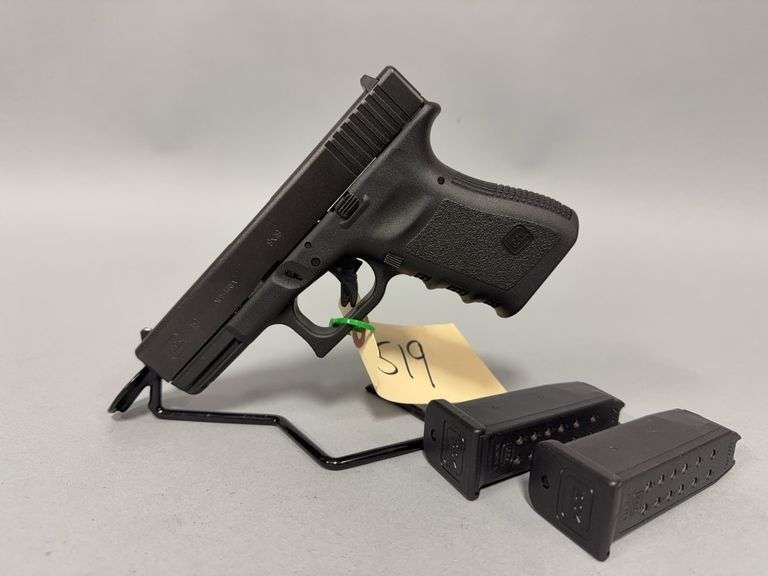Glock 9MM Pistol, Model 19, SN GVL138 image