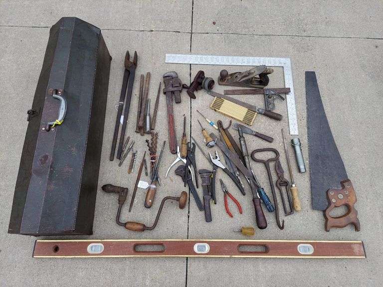 Mixed Hand Tools & Toolbox image