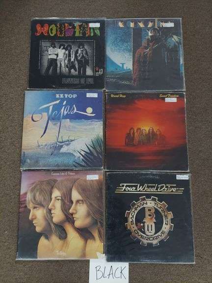 Record albums as shown (28 count) vinyl records image