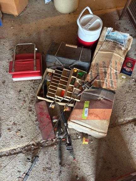 Fishing and camping lot image