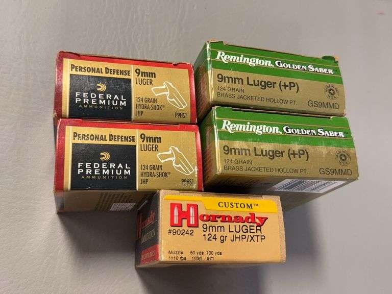 115 rounds assorted 9mm image