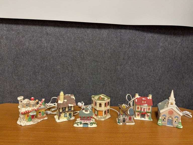 More mixed village pieces image