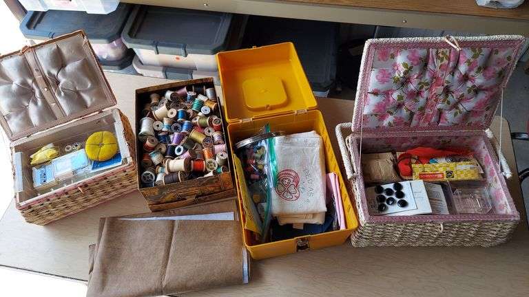 Tins and Sewing Notions image