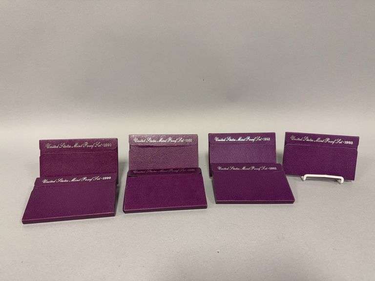 United States Mint Proof sets as shown image