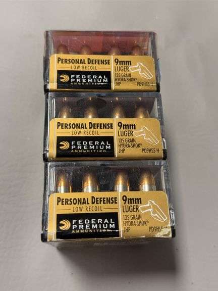 60 rounds Federal 9mm image