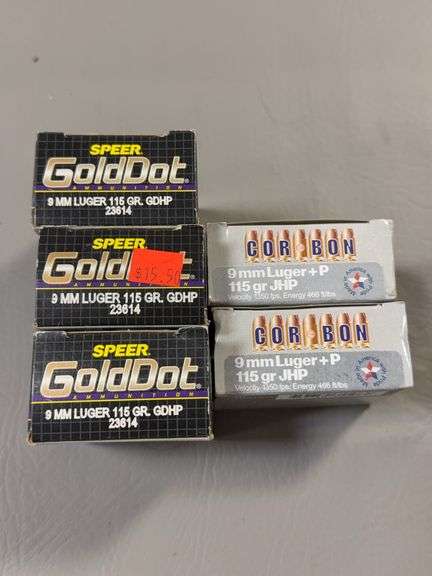 100 rounds assorted 9mm image