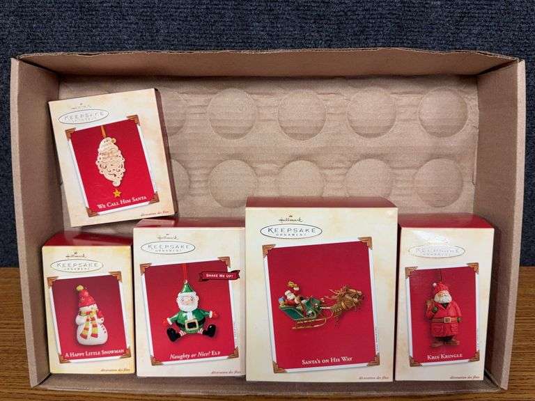 Hallmark ornaments as shown image