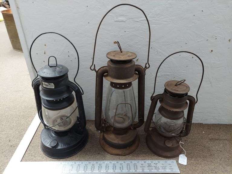 Antique Lanterns, Dietz Little Wizard, Des Moines, etc image
