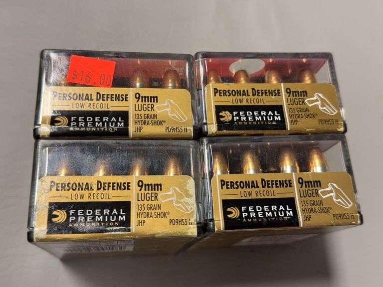 80 rounds Federal 9mm image