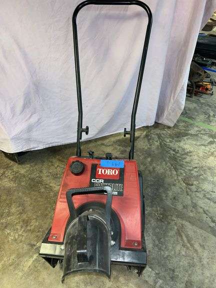 Toro power light 2-stroke single stage snowblower, 3 Horsepower, 15 in wide cut image