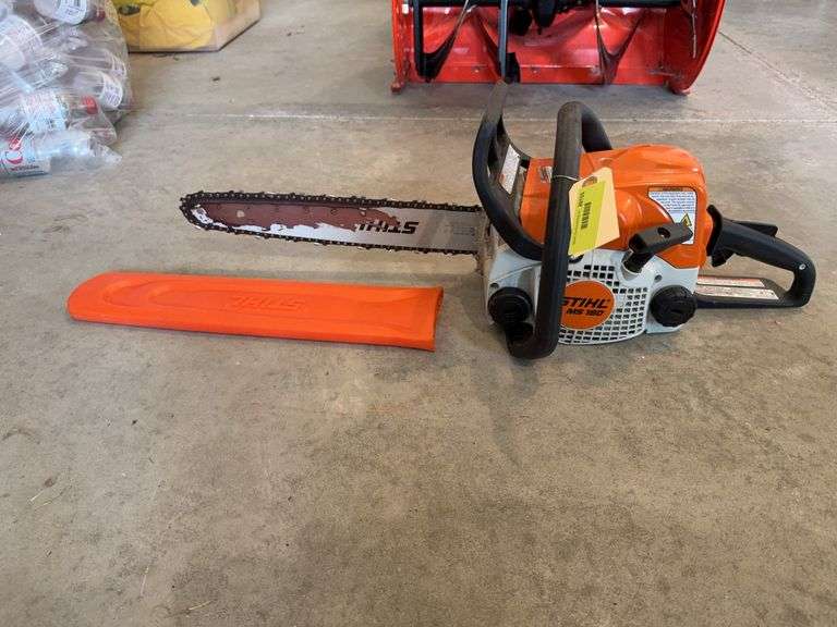 Stihl MS180 chainsaw image