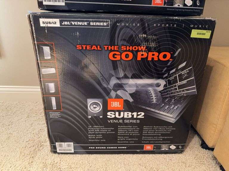 JBL Sub12 Venue Series Subwoofer image