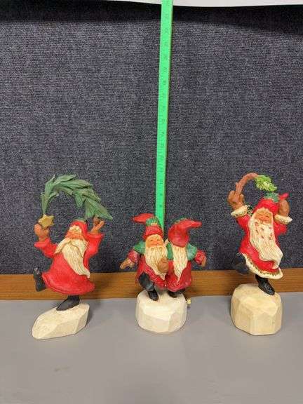 Three David Frykman Portfolio Christmas Collection figurines from Studio G! image