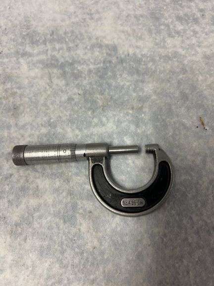 Starrett 0 to 1-in micrometer 436 series image