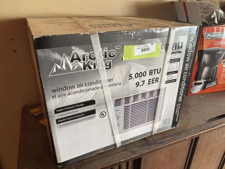 New in box Arctic King 5000 BTU window air conditioner image