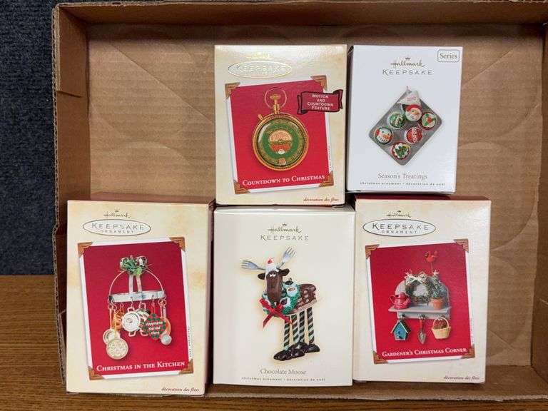 Hallmark ornaments as shown image