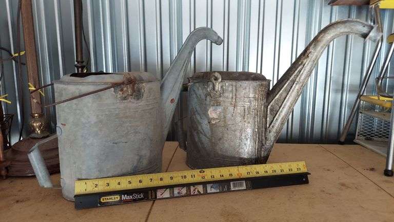 2 old Radiator fill cans image