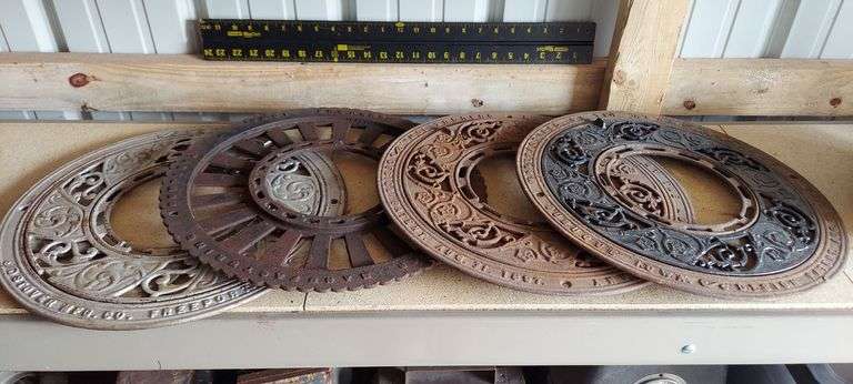 4 round stove pipe floor grates image