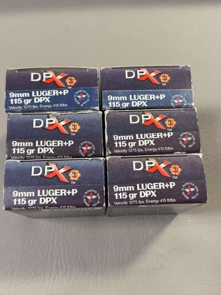 120 rounds DPX 9mm image