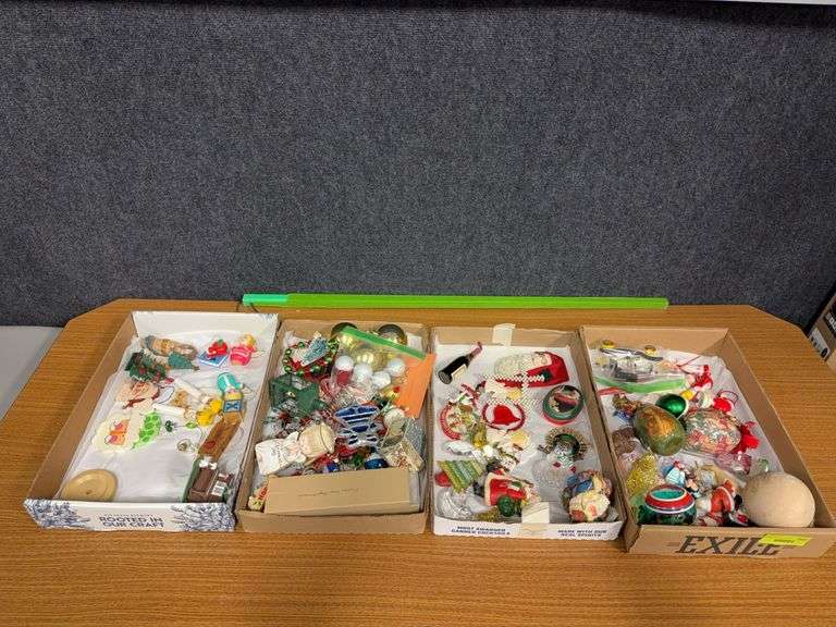 Four flats of ornaments image